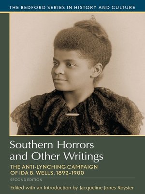 cover image of Southern Horrors and Other Writings